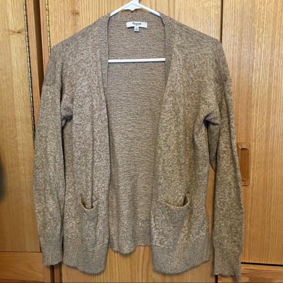 Madewell Landscape Cardigan Beige XS EUC - Picture 5 of 8